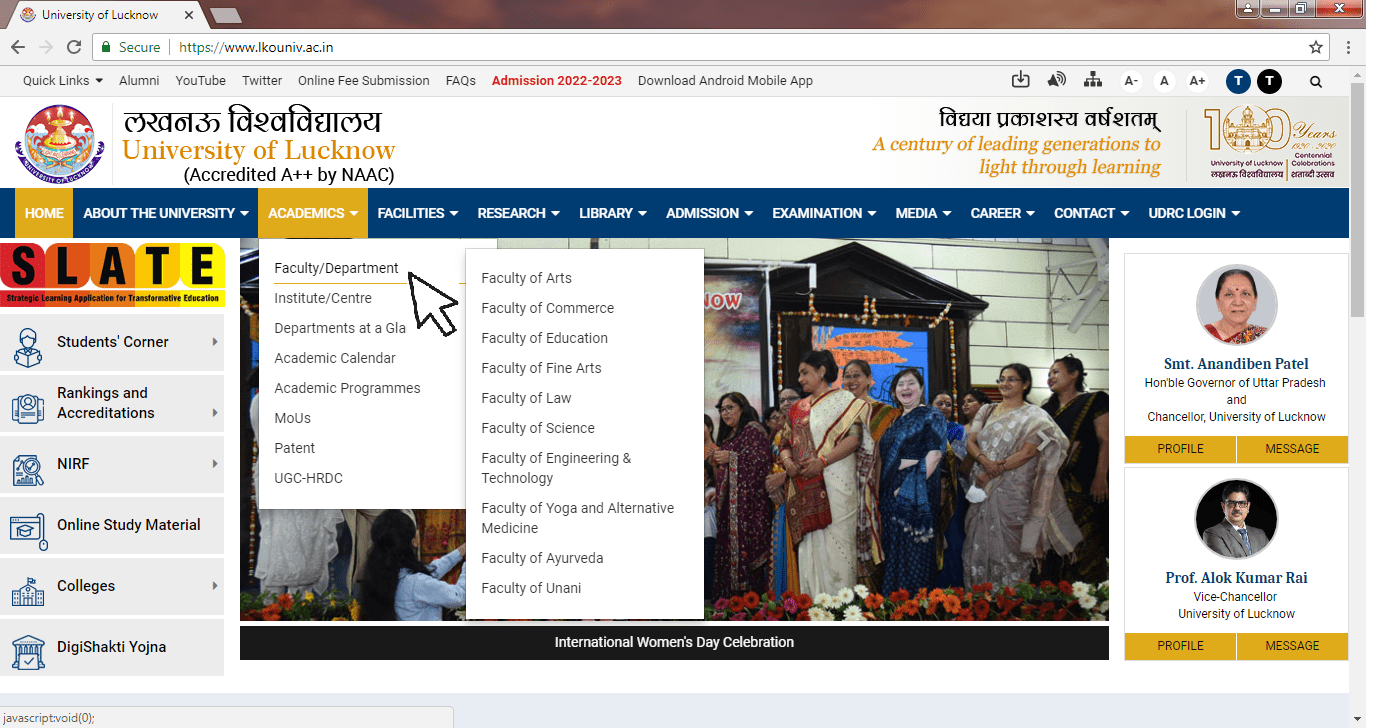 Lucknow University Syllabus Download 202324 [All Courses]